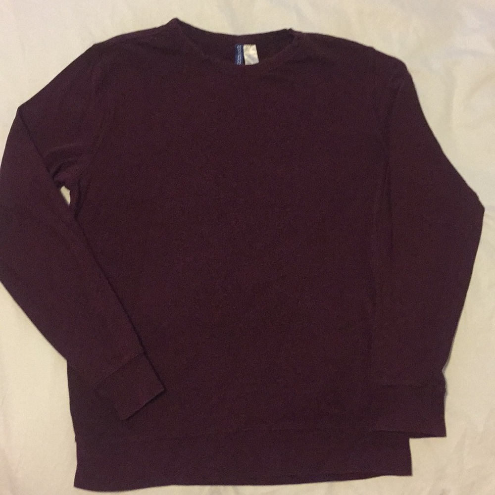 Maroon Crewneck Sweatshirt